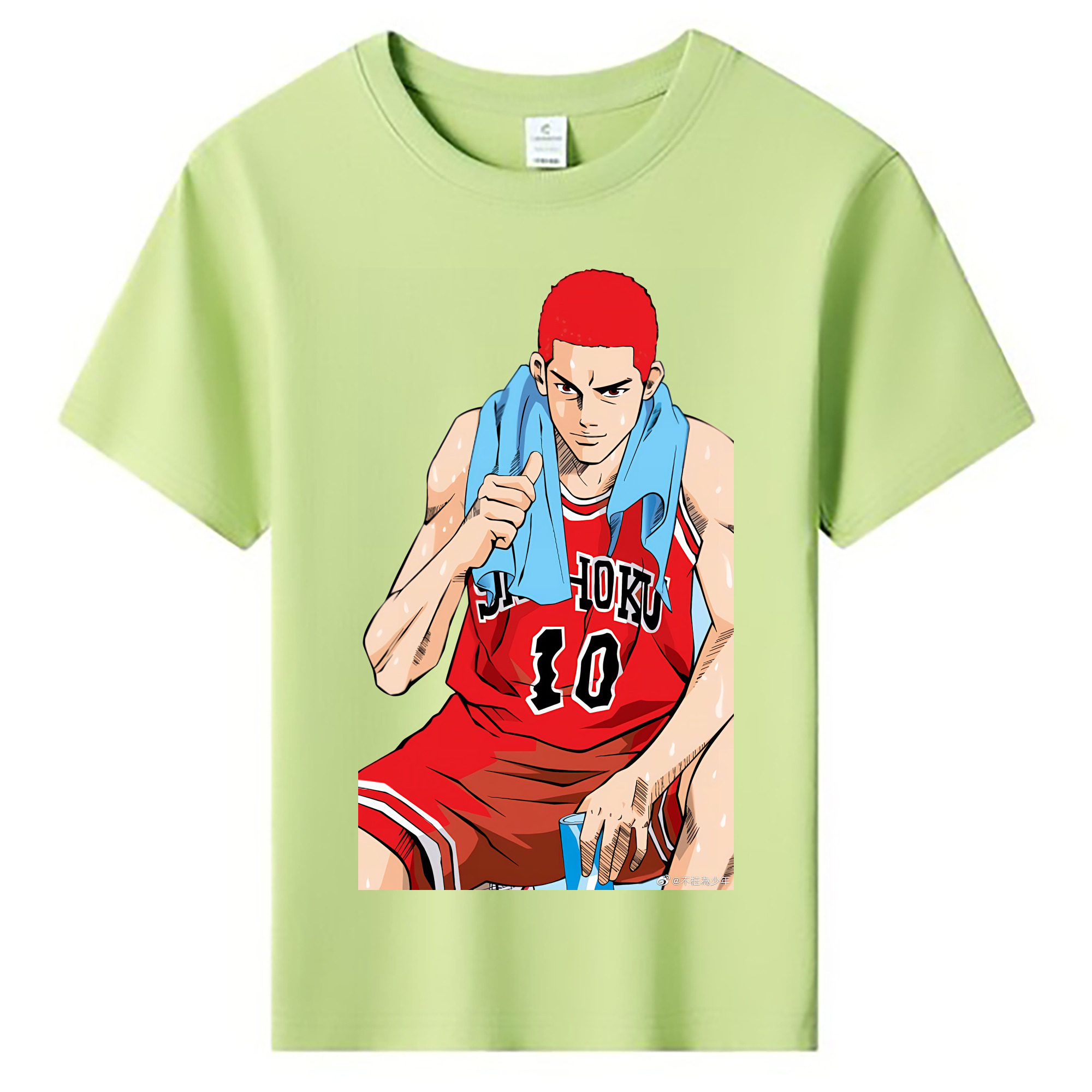 （画像用） SLAM DUNK／スラムダンク 綿100％キッズTシャツ（フロントプリント）